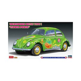 Hasegawa - 1:24 Volkswagen Beetle Type 1 'Flower Power'