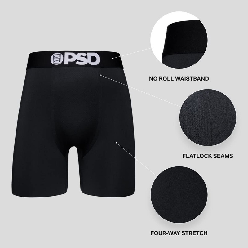 PSD Men's Sb Delivery Boxer Briefs, Multi, XL