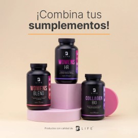 Vitaminas Cabello Mujer De 180 Cápsulas Con Colágeno B Life