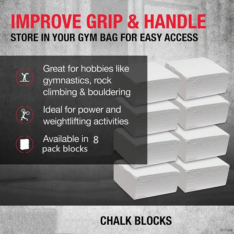 HCE Gym Chalk,Chalk Blocks - Safe Chalk for Gymnastics, Rock