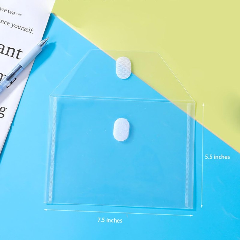 5.5 x 7.5 Small Poly Envelopes Plastic Receipt Coupons Index