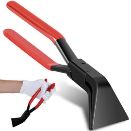 TD111 Folding Pliers Bending Pliers 45° Folding Pliers Set with Non-Slip Handle Jaw Width 60 mm Sheet Metal Bending Pliers Set for Roofers Decorators Workshop (45°)