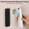 WALLFID Silicone Magnetic Remote Control Holder,2 Pack - Curved Remote