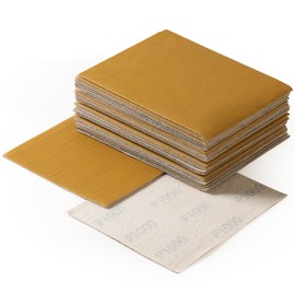 S SATC 1/4 Sheet Sandpaper 40PCS Hoop and Loop Sandpaper 5.5" x 4.5" Sandpaper for Palm Sander 1000 Grit Sandpaper Sheets for Palm Sanders Sanding Sheets for Wood Woodworking and Car Automotive
