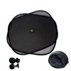 2 Pcs fKiZanthene Car Window Shades for Baby, Reusable Car
