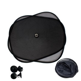 2 Pcs fKiZanthene Car Window Shades for Baby, Reusable Car Window Sun Shade with Suction Cups – Universal Fit, Blocks UV Rays, Glare & Heat – Ideal for Baby, Kids & Pet Protection (44x36cm)