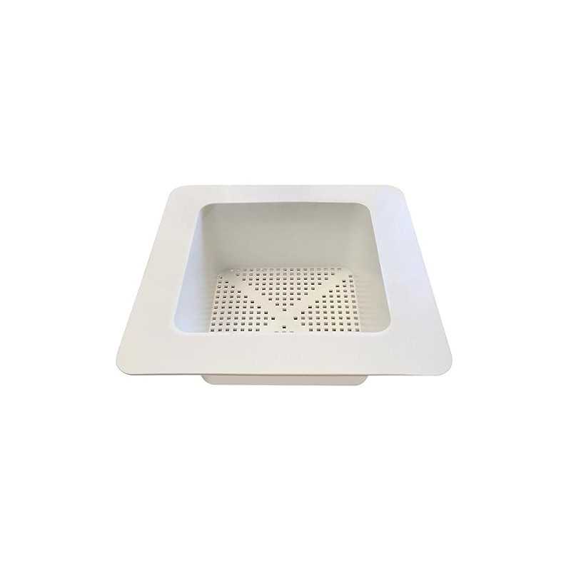 Krowne 30-141 11-3/4" Plastic Floor Drain Strainer, Fits 8"W x