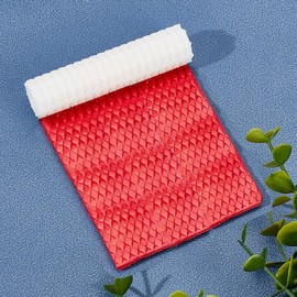 DELORIGIN Clay Texture Roller,Rhombuses Shaped Polymer Clay Texture Roller 3" Texture Model Polymer Clay Accessories for Making Earrings Jewelry Necklaces Bracelets DIY Craft