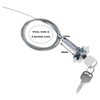 YINETTECH Garage Door Emergency Release Lock with 2Pcs Keys Universal