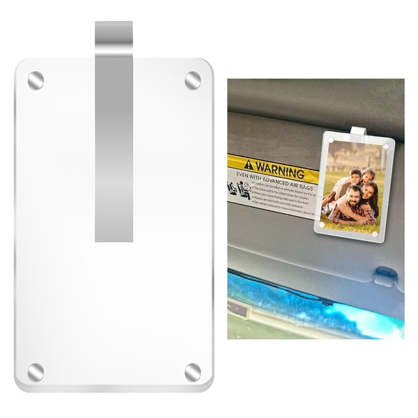FEISHIONG Car Picture Holder,Personalized Photo Holder,Ideal for Horizontal Vertical Photos,