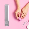 VOCOSTE Nail Clippers Nail Care Nail Cutter Portable Grey Stainless