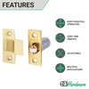 Adjustable Roller Catch Spring Loaded Latch Lock for Internal Doors