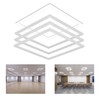 FENGSENGSHUIQI Flat Panel Light 2x2 Ft 2 Pack Led Frame