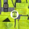 TCCFCCT High Visibility Reflective Safety Vest with 5 Pockets, ANSI/ISEA