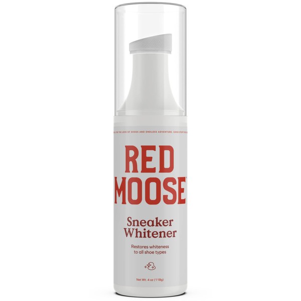 RED MOOSE Sneaker Whitener - Shoe Whitener for Leather, Canvas,