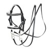 LeMieux Hobby Horse Double Bridle Black - Fits Hobby Horses