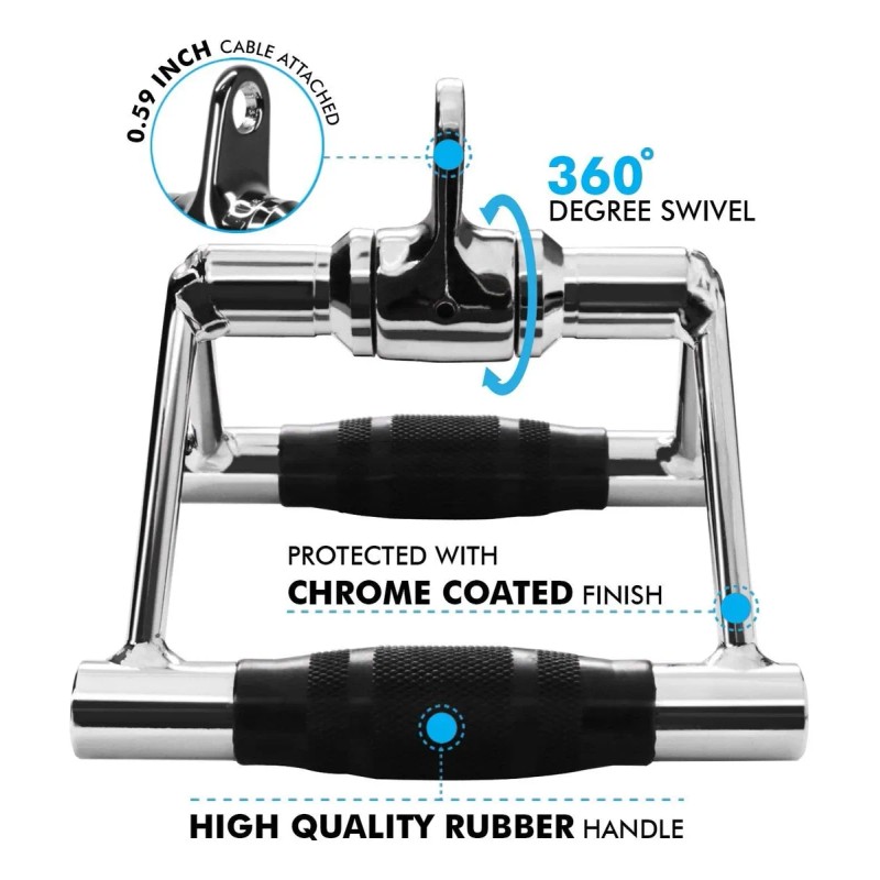 Agarres Gym Barra De Presionar En Forma De V Para