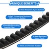 VekAuto Drive Belt No.2760143E00000 V-Belt for Suzuki Let's 50