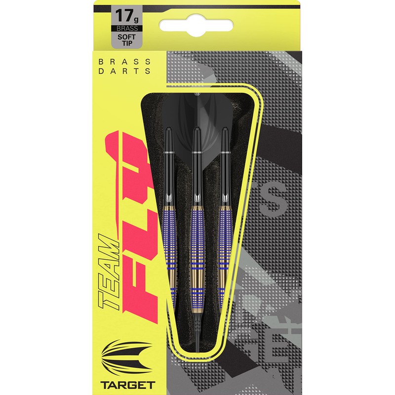 TEAM FLY Series FLY B BRASS 17G 2BA Brass Darts