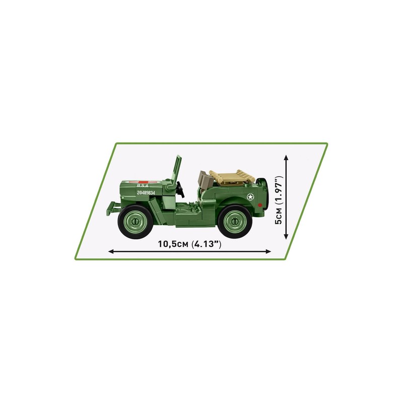 Cobi 2295 Medical Willys MB