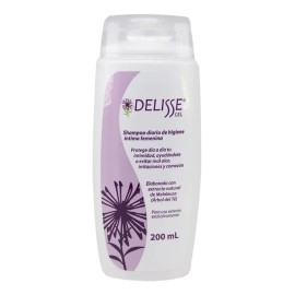 Delisse Gel Shampoo Íntimo Femenino Frasco Con 200 Ml
