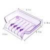 WELANGBN Suction Cup Soap Holder Multifunctional Soap Box Sponge Rack