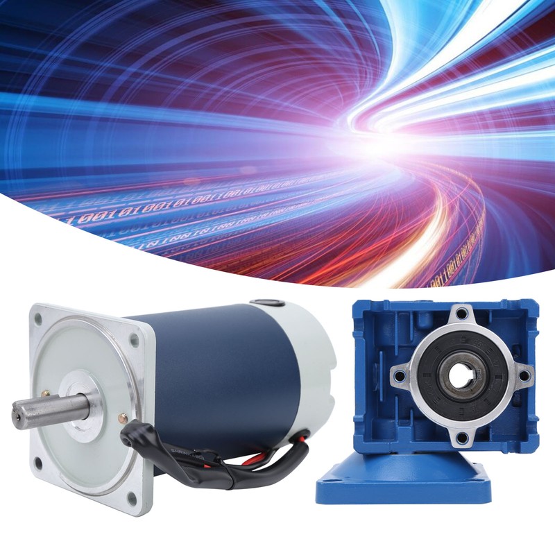 Worm Gear Motor DC Stainless Steel 90W 2100 R Min