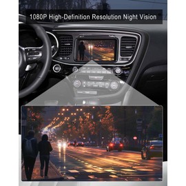 AUGREX HD 1080P Rear View Backup Reverse Camera Replace 95760-2T650 Fit for Kia Optima 2014 2015 Hybrid 2014-2016, IP68 Waterproof 170°Wide Angle