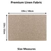 Home Brilliant Place Mats for Home Restaurant Hotel Table, Linen