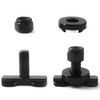 8-Pack L-Track Double Lug Threaded Stud Fitting Heavy-Duty Bolt Down