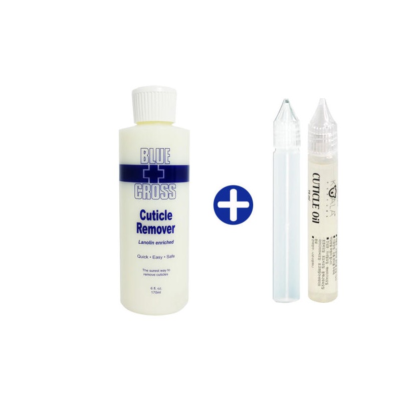 Blue Cross 블루크로스 큐티클리무버 6oz 16oz 32oz 행사 [블루크로스32oz +사은품]