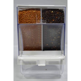 TISERT for All Birds Species Automatic Bird Feeder - Let Your Pets eat as They Wish. Suitable for All Bird Cages.