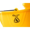 Simpli-Magic Side Press Wringer Combo Commercial Rectangular Mop Bucket on