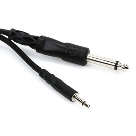 Hosa CMP-305 Interconnect Cable - 3.5mm TS Male to 1/4-inch TS Male - 5 foot