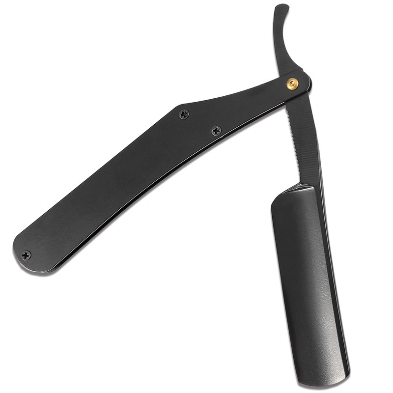 Men Shaving Knife Stainless Steel Folding Barber Razor Shaver Beard