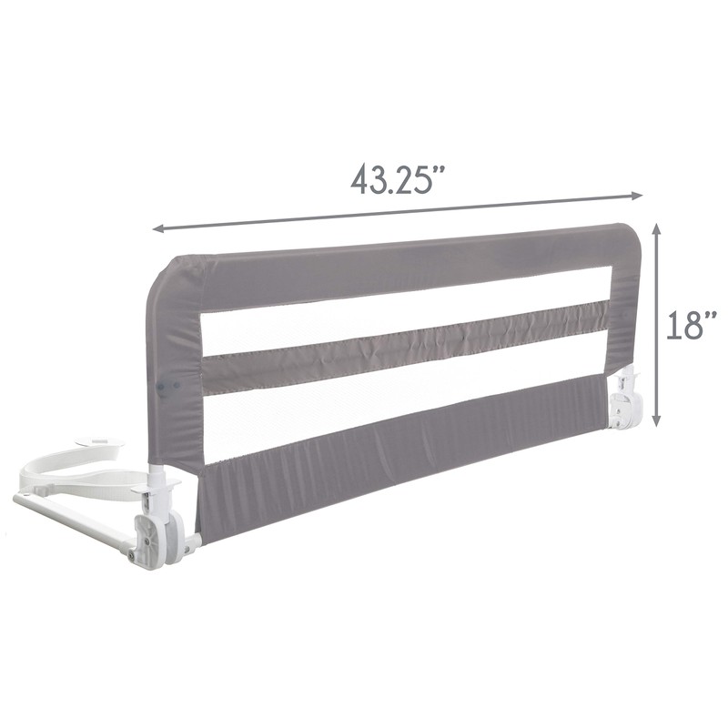 Little Chicks Fold Down Sydney Toddler Bed Rail Guard -