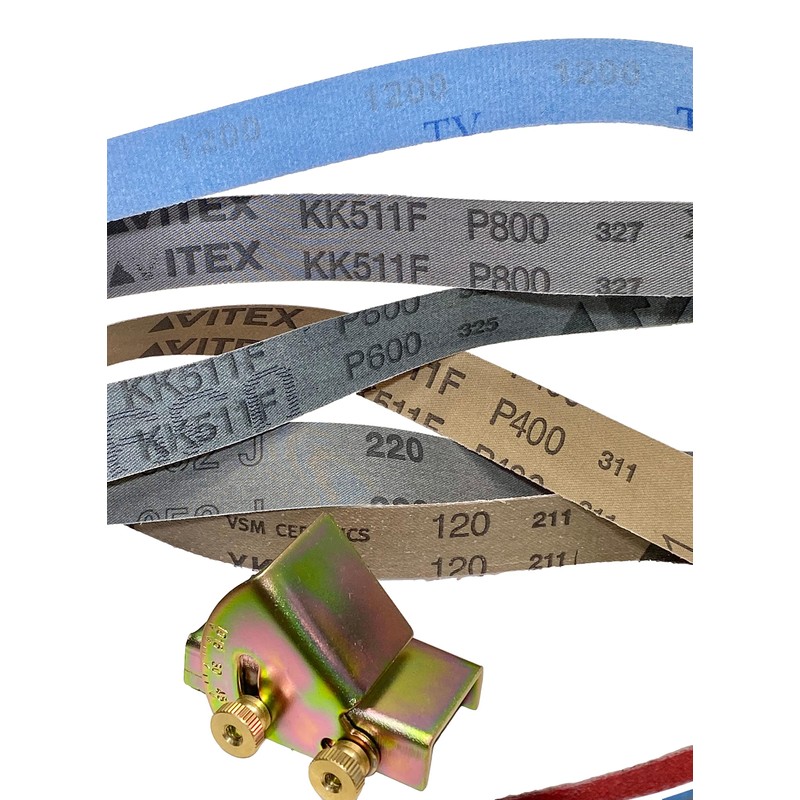 Knife Sharpening (Away) Angle Guide fits 1X30 Belt Sander with