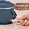 Crock-Pot 20-Ounce Electric Lunch Box, Portable Food Warmer, Faded Blue,