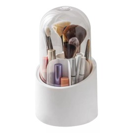 Grupo Gomar Soporte Organizador Giratorio 360° De Maquillaje Y Brochas