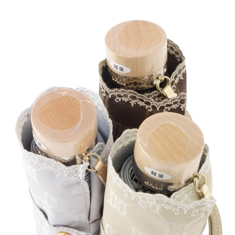 Moonbat [Ducks] Parasol Folding Umbrella, Women's, Made in Japan, For