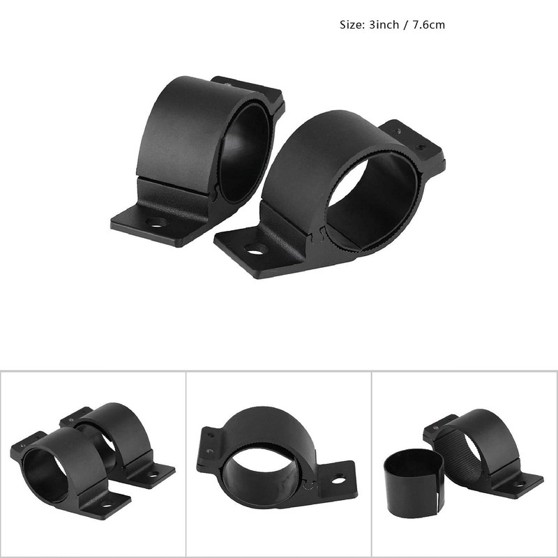 76 mm Bar Mount, Work Light Holder, Akozon Work Light