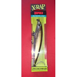 RAPALA  X-RAP SALTWATER LONG CAST SXRLS-12 in Gold Olive Color  1 1/4 oz 4 3/4”