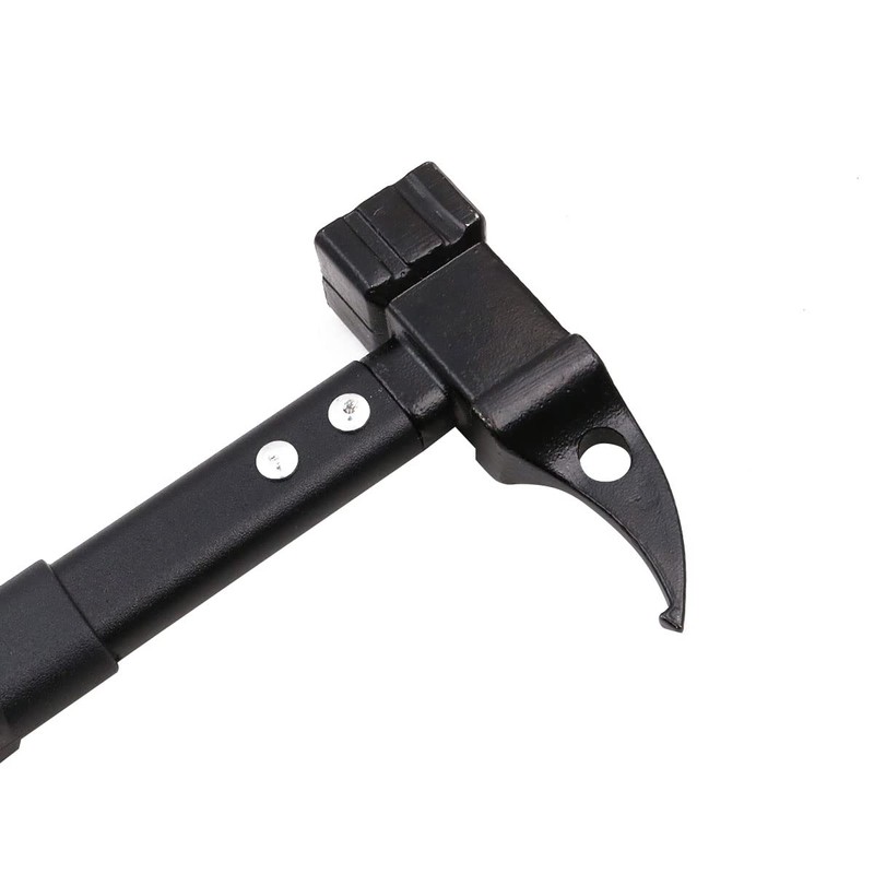 ZONADAH Outdoor Camping Hiking Hammer Mallet Puller for Tent Pegs