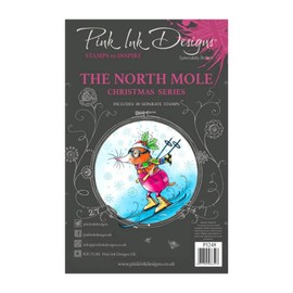 Pink Ink Designs North Mole 6 in x 8 in Clear Stamp Set, 6 x 8 in