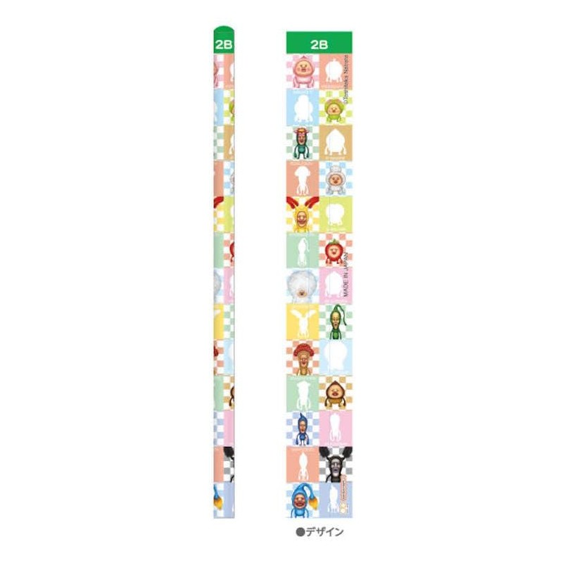 Sunstar Stationery 784946 Kobito Zukan Pencil 2B Set of 3