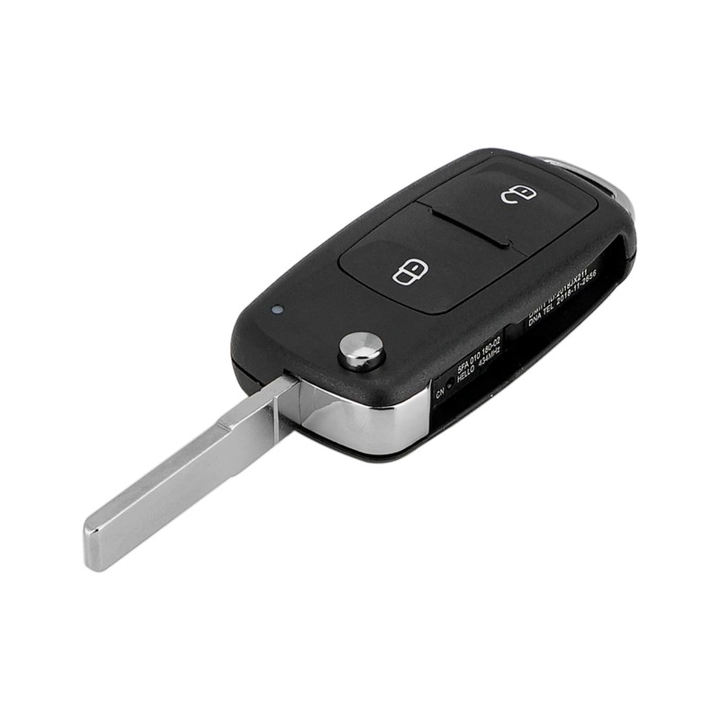 2-button car key 433 MHz ID48 chip for Volkswagen Golf