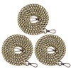 Swpeet 3Pcs Bronze Luxury Fashion 47 Inche Replacement Flat Chain