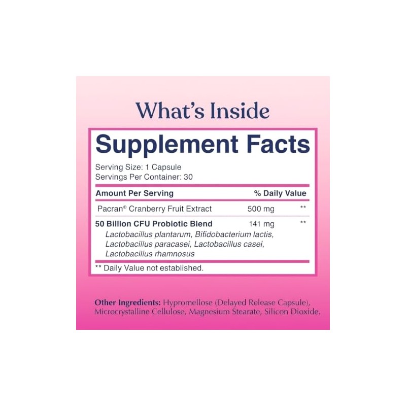 LoveBug Probiotics - Daily Probiotic for Women, Yeast is a
