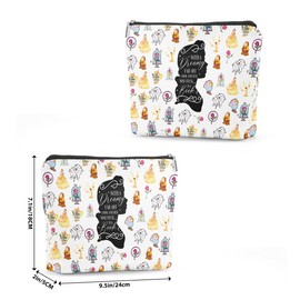Beauty Inspired Makeup Bag Fairy Skincare Cosmetic Travel Bag Zipper Pouch