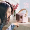 Bluetooth Speaker Compact Portable Retro Look HIFI Stereo Sound Multifunctional
